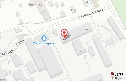 Продовольственный магазин в Москве на карте