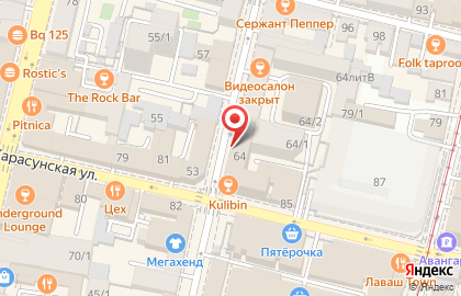 Банкомат UniCredit на Красноармейской улице на карте