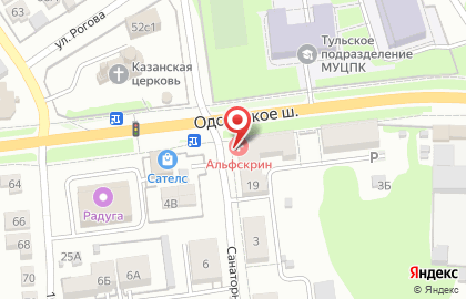 Магазин автотоваров в Привокзальном районе на карте