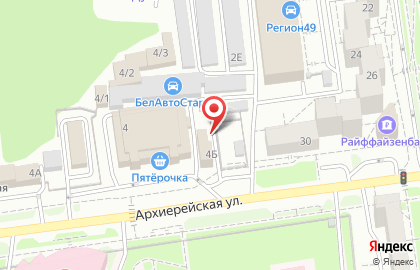 Транспортная компания Белогор в Белгороде на карте