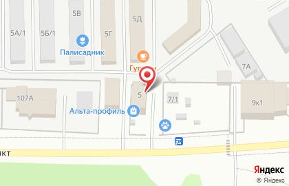 Компания Автодеталь на карте