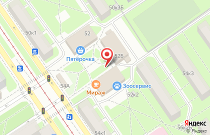 Лекоптторг на Новочеркасском проспекте на карте