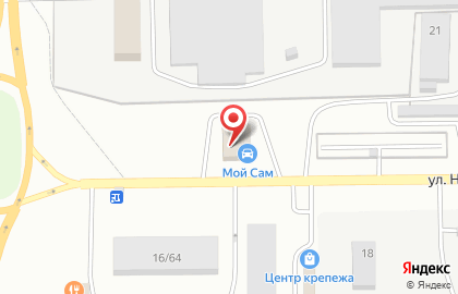Автомойка самообслуживания Мой сам в Салавате на карте