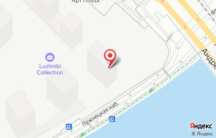 DINO RICCI на Лужнецкой набережной на карте