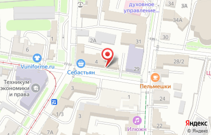 Магазин спецодежды Полигон на улице Можайского на карте