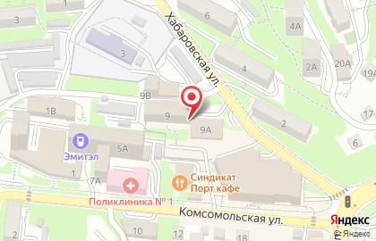 Центр лицензионно-разрешительной работы управления Росгвардии по Приморскому краю на карте