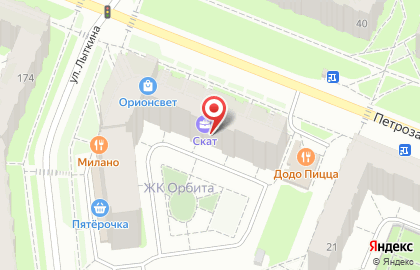 Магазин кондитерских изделий на улице Лыткина на карте