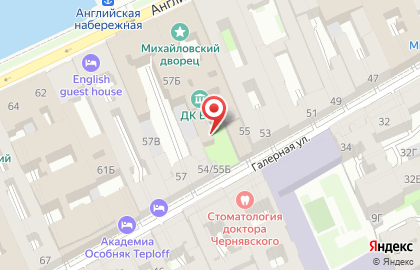 Мастерская Будущего на Галерной улице на карте