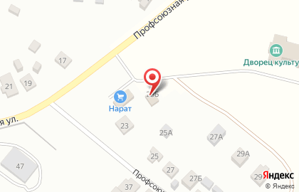 Продуктовый магазин Эридан Ритейл на Профсоюзной улице на карте