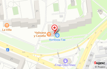 Сауна Лотос на улице Губкина на карте
