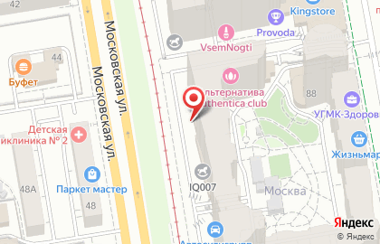 БОДИФИТ на Московской улице на карте