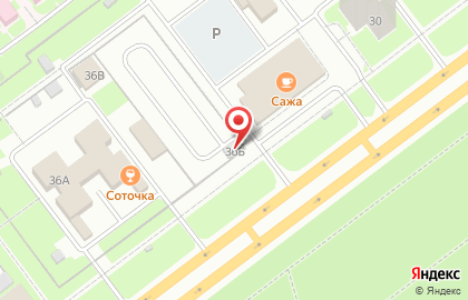 Автостоянка Барс на карте