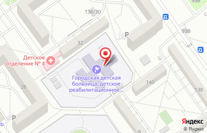 Санаторий Волгоградский областной детский санаторий на улице Александрова на карте