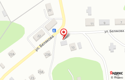 Торговая фирма Дионис на улице Белякова в Донском на карте