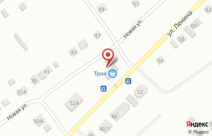 Троя на Новой улице на карте