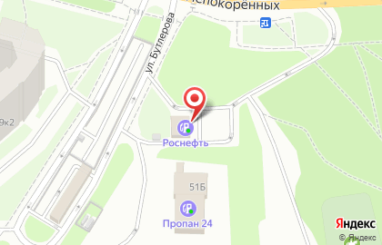 Роснефть в Санкт-Петербурге на карте