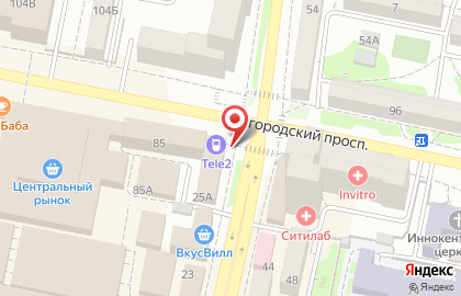Зоомаркет Ле`Муррр на улице Попова на карте