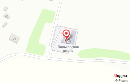 Паньковская основная общеобразовательная школа с дошкольным отделением на Цветочной улице на карте