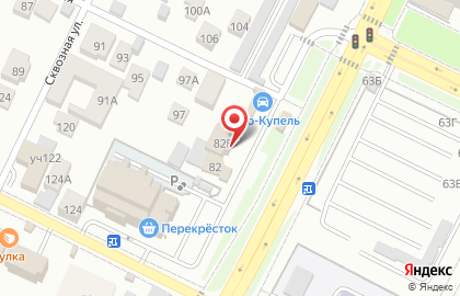 Шиномонтажная мастерская в Промышленном районе на карте