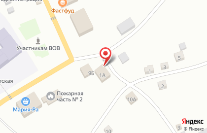 Супермаркет Ветеран на карте