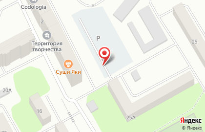 Автостоянка в Санкт-Петербурге на карте