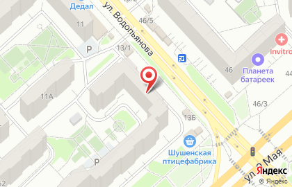 Салон оптики Свободный стиль на улице Водопьянова на карте