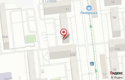 Агентство недвижимости Новое Жильё в Тракторозаводском районе на карте