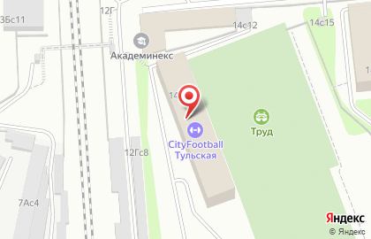 Barça Academy на Варшавском шоссе на карте