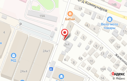 Продуктовый магазин в Оренбурге на карте