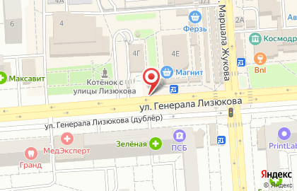 Русский Аппетит на улице Маршала Жукова на карте