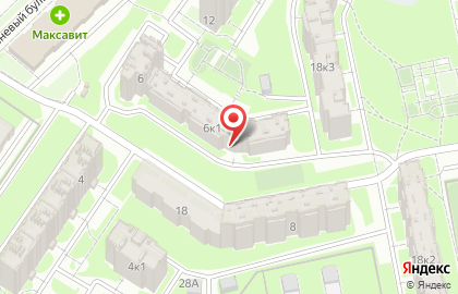 Салон-парикмахерская Очарование на Сиреневом бульваре на карте