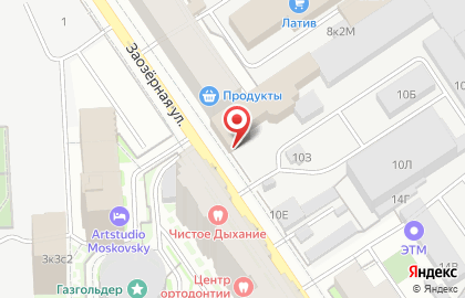 ЗАО Фабрика по переработке плодоовощей на карте