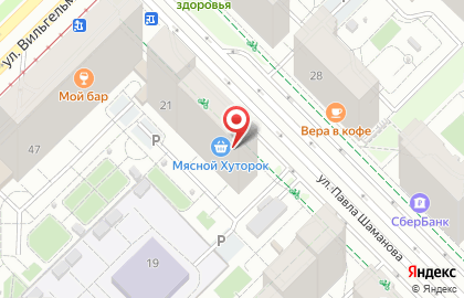 Мясной Хуторок на карте