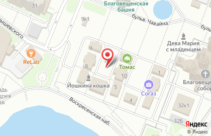 Слободская на карте