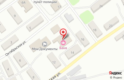 Ирина на Октябрьской улице на карте