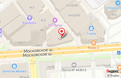 Компания ONIS-group на Московском шоссе на карте