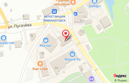 МегаФон в Барнауле на карте