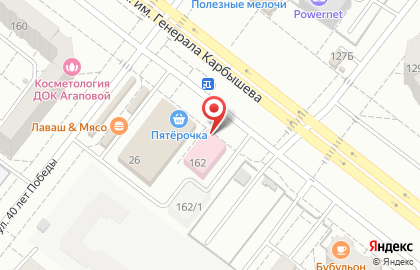 Клиника Диалайн в Волжском на улице имени Генерала Карбышева на карте