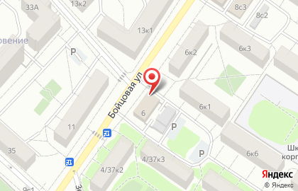 Служба доставки еды Pizza Loft на карте