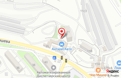 Центр кузовного ремонта АвтоКузница на улице Адмирала Юмашева на карте