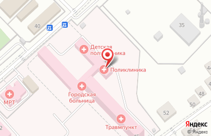 Бронницкая Городская Больница на карте