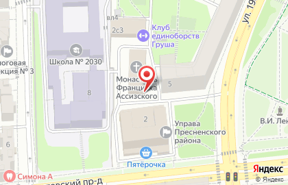 Католический Орден Францисканцев на карте