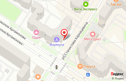 Мастерская по ремонту обуви и изготовлению ключей в Тюмени на карте