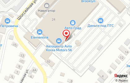Автомаркет в Дзержинском районе на карте