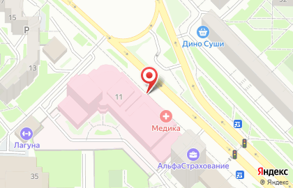 Кафе в Кемерово на карте