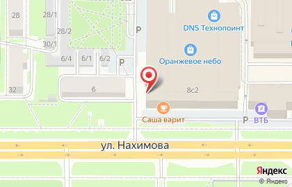 Геба на улице Нахимова на карте