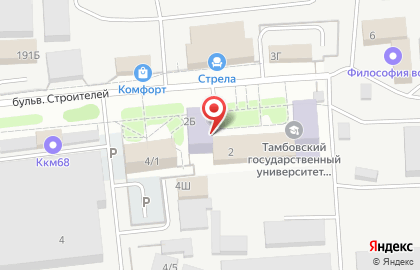 Компания Система на бульваре Строителей на карте