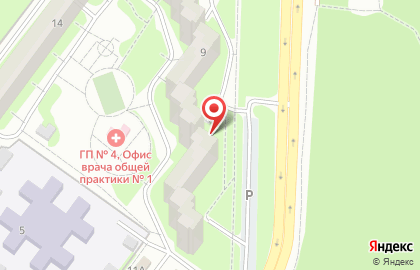 МОЛОДЕЖНЫЙ, ЖСК на карте