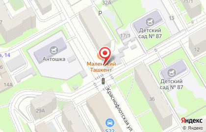 Продуктовый магазин в Перми на карте