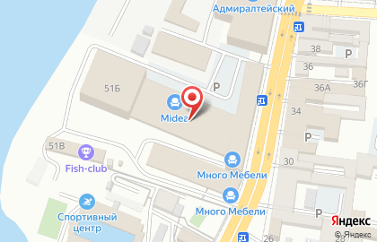 Торгово-производственная компания Скит на Адмиралтейской улице на карте